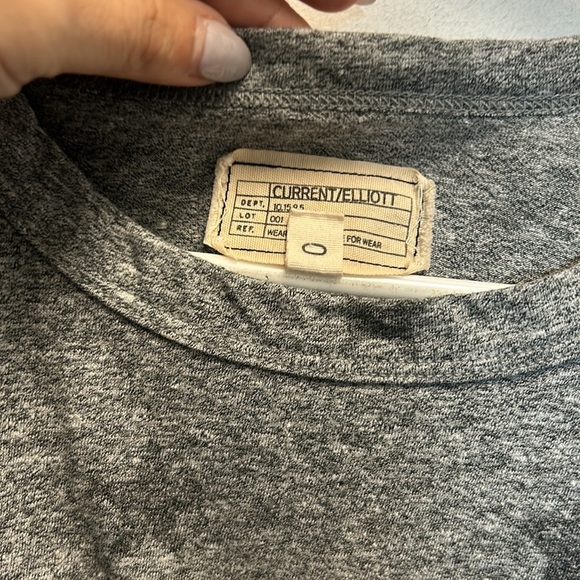 Current/Elliott gray star print muscle tank - Picture 5 of 5